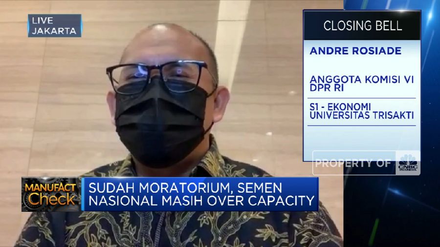 Andre Rosiade: Indonesia Tak Perlu Bangun Pabrik Semen Baru(CNBC Indonesia TV) (CNBC Indonesia TV)