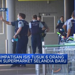 Simpatisan ISIS Tusuk 6 Orang di Supermarket Selandia Baru