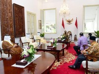 Jokowi Temui Mendag UEA di Istana, Apa yang Dibahas?