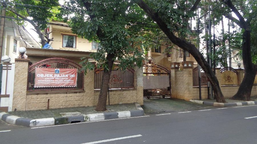 Rumah di lelang di Jl.Cut Nyak Dien No.4, Gondangdia, Menteng, Jakarta Pusat (Tangkapan Layar via lelang.go.id)