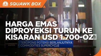 Tapering, Harga Emas Diproyeksi Bisa Turun ke USD 1.700/Oz