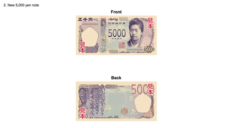 Uang Kertas 10,000 ye Uang Kertas 10,000 yen (Tangkapan Layar Ministry of Finance Japan)