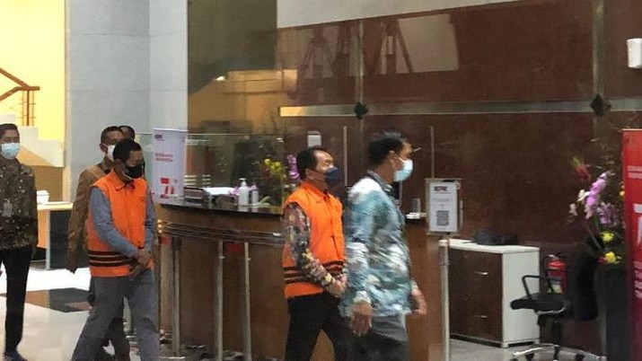 Bupati Banjarnegara saat ditahan KPK. (Dok: Azhar/detikcom)