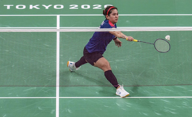 Leani Ratri Oktila raih perak Paralimpiade Tokyo 2020. (AP/Joe Toth)