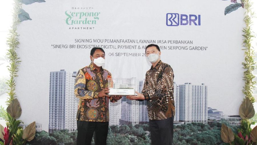 BRI dukung ekosistem digital Payment & KPA TID Apartemen Serpong Garden. (Dok: BRI)