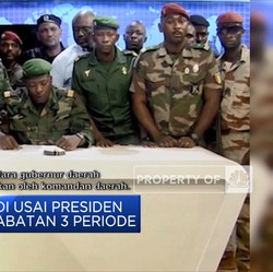 Ngotot 3 Periode, Presiden Guinea Dikudeta