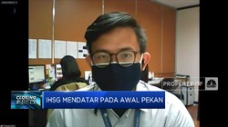 Bergerak Mendatar, IHSG Awal Pekan Ditutup Menguat Tipis