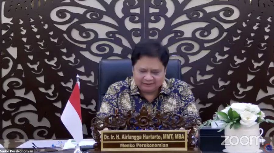 Konferensi Pers PPKM (6/9/2021). (Tangkapan layar Youtube Kemenko Bidang Kemaritiman dan Investasi RI)