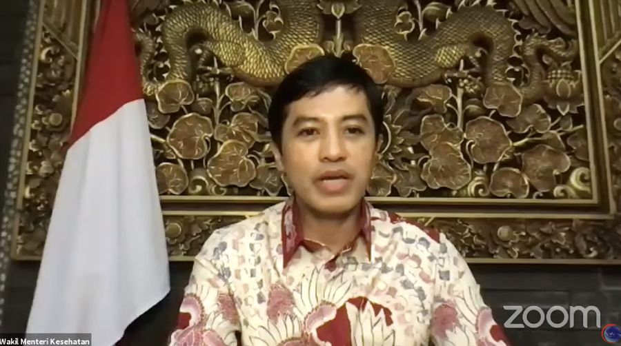 Konferensi Pers PPKM (6/9/2021). (Tangkapan layar Youtube Kemenko Bidang Kemaritiman dan Investasi RI)