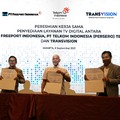 Transvision-Telkom Hadirkan Layanan TV Digital untuk Freeport