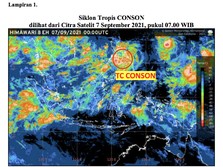 Waspada, Indonesia 'Dihantui' Badai Chanthu & Conson!