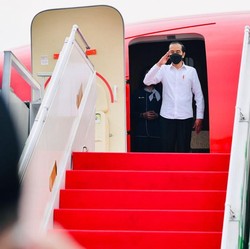 Jokowi Bertolak ke Balikpapan, Hadiri Pengukuhan Pengurus NU