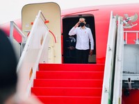 Jokowi Bertolak ke Balikpapan, Hadiri Pengukuhan Pengurus NU