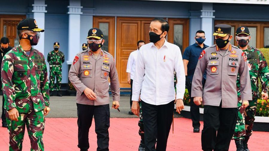 Foto/ Presiden Joko Widodo bertolak menuju Provinsi Jawa Timur dalam rangka kunjungan kerja/Foto: Laily Rachev - Biro Pers Sekretariat Presiden