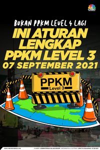 Terbaru! Ini Aturan Lengkap PPKM Level 3 Jawa-Bali