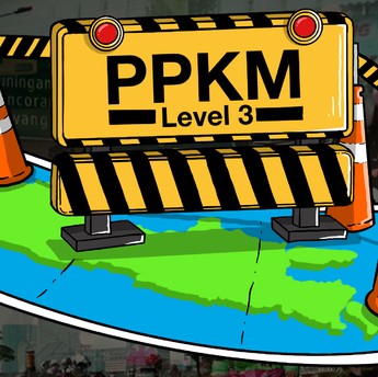 Terbaru! Ini Aturan Lengkap PPKM Level 3 Jawa-Bali