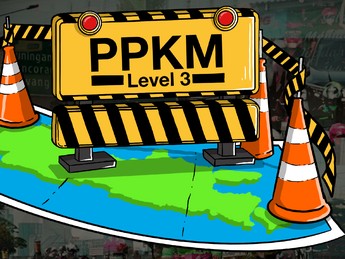 Terbaru! Ini Aturan Lengkap PPKM Level 3 Jawa-Bali