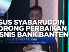 Jurus Agus Syabaruddin Dorong Perbaikan Bisnis Bank Banten