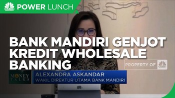 Strategi Bank Mandiri Genjot Kredit Wholesale Banking