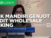Strategi Bank Mandiri Genjot Kredit Wholesale Banking