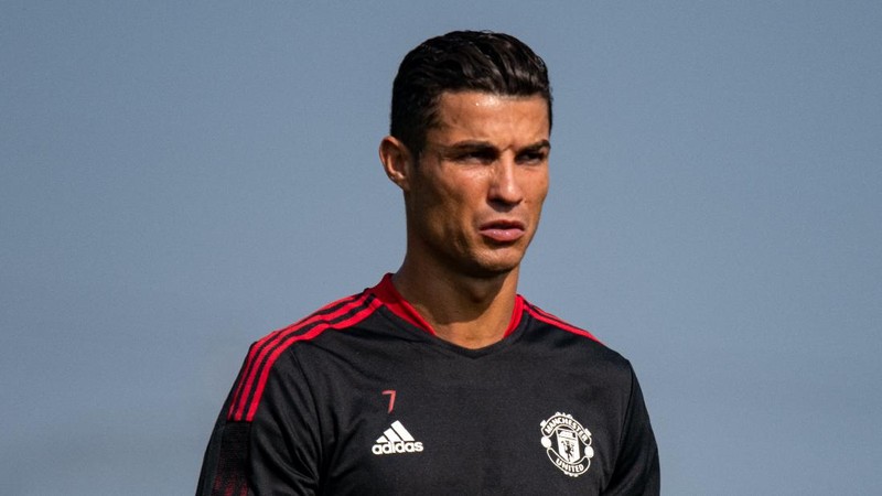 Cristiano Ronaldo latihan bersama Mencester United. (Dok: Twitter Manchester United)