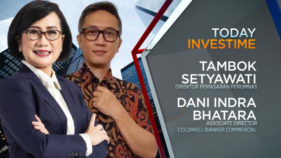 Direktur Pemasaran Perumnas, Tambok Setyawati dan Associate Director Coldwell Banker Commercial, Dani Indra Bhatara