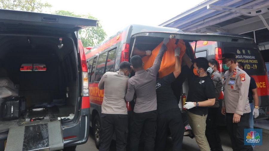 Kebakaran Llpas Kelas I Tangerang di Jl Veteran, Babakan. (CNBC Indonesia/Andrean Kristianto)