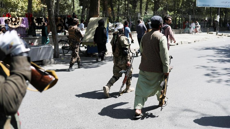 Pasukan Taliban. (REUTERS/STRINGER)