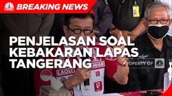 Penjelasan Menkumham Yasonna Soal Kebakaran Lapas Tangerang