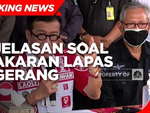 Penjelasan Menkumham Yasonna Soal Kebakaran Lapas Tangerang