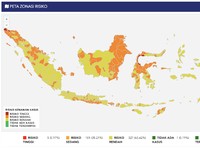 Berita Terbaru: Ini Wilayah Zona Merah Covid-19 di RI