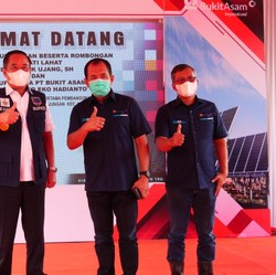PTBA Bangun PLTS untuk Pompa Irigasi di Lahat Sumsel!