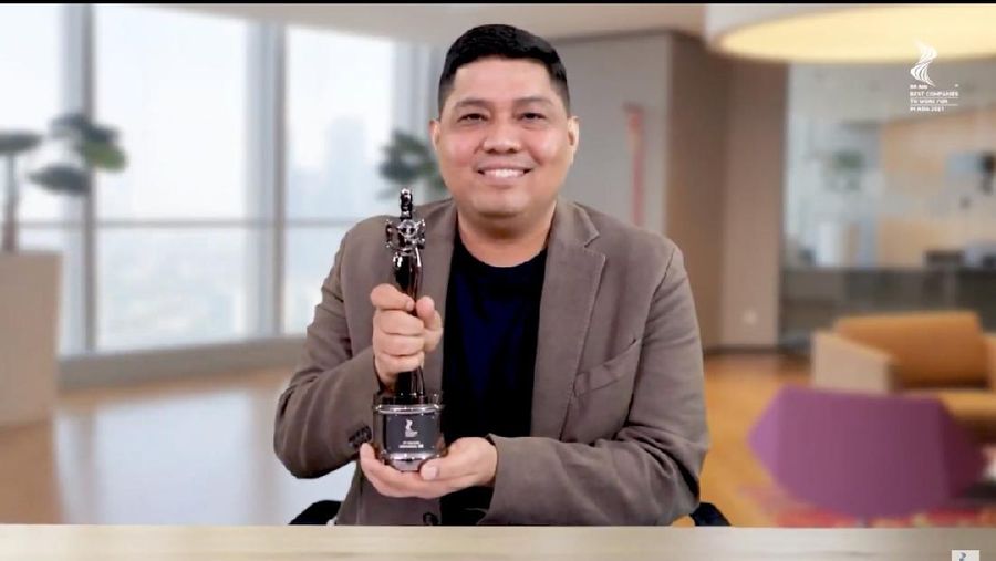 Sukses Kelola Talenta, Telkom Raih Penghargaan Best Company to Work For in Asia 2021. Ist