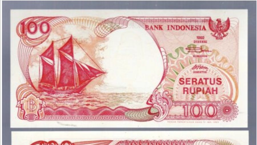 Uang Kertas Indonesia 50.000 Rupiah Tahun 1995 Soeharto. (Dok: Gallery Currency Bank Indonesia)