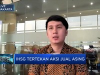Tertekan Aksi Jual Asing, IHSG Ditutup Terkoreksi 1,4%