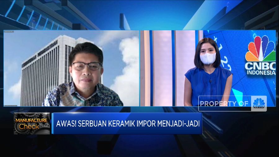 Gas Murah & Biaya Logistik, Kunci Daya Saing Industri Keramik(CNBC Indonesia TV)