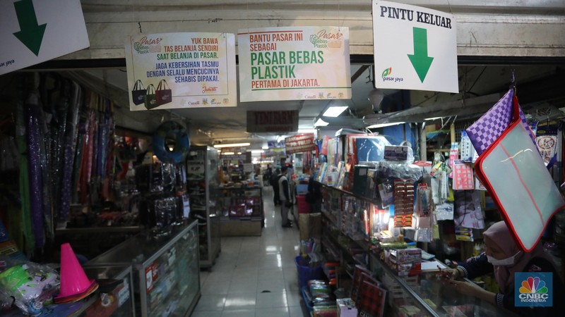 Ilustrasi Pasar Tebet. (CNBC Indonesia/Andrean Kristianto)