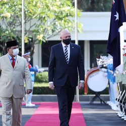 Prabowo 4 Mata dengan Menhan Australia, Beli Jet Tempur Baru?