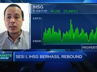 Teknikal Rebound, IHSG Sesi I Dibuka Menguat