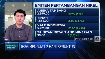 Diguyur Sentimen Positif, Saham Produsen Nikel Kompak Melejit