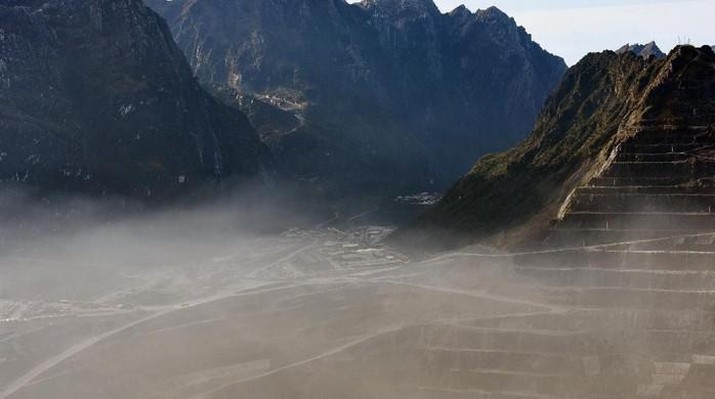 Gunung Emasa Wabu. (Dok: via google earth ) Gunung Emasa Wabu. (Dok: via google earth )
