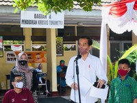 Warning Jokowi Soal Menurunnya Kasus Covid-19 di RI
