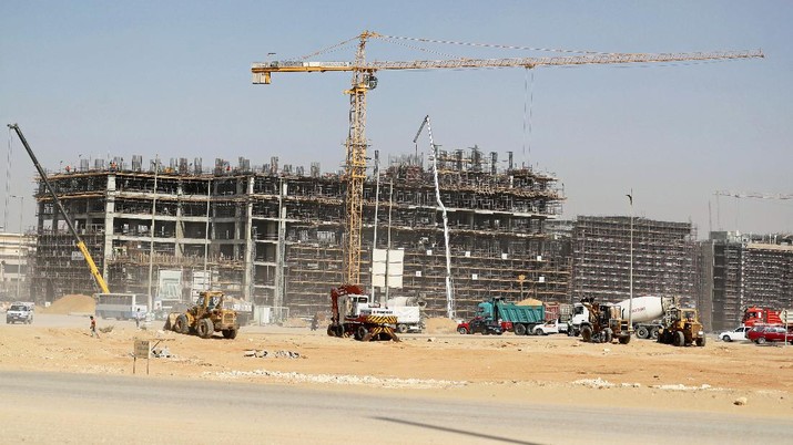Mesir membangun ibukota baru. (REUTERS/MOHAMED ABD EL GHANY)