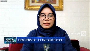 Sepi Sentimen, IHSG Akhir Pekan Ditutup Menguat