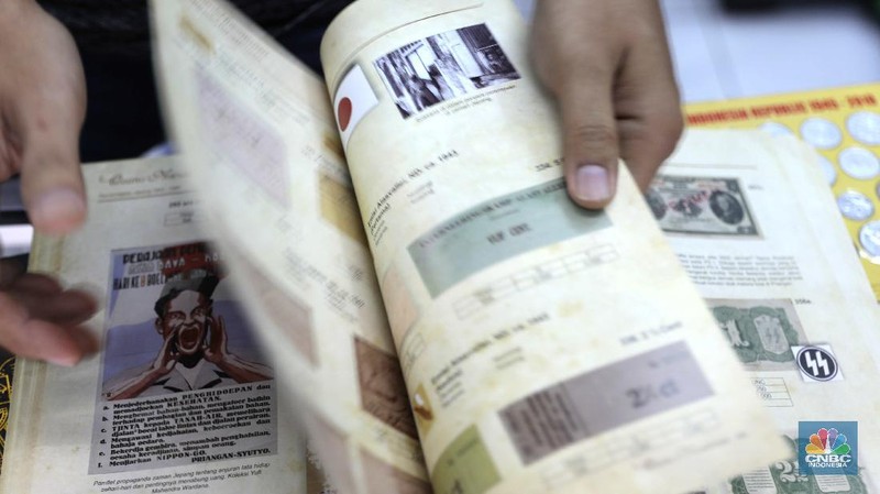 Uang Kuno. (CNBC Indonesia/Muhammad Sabki)
