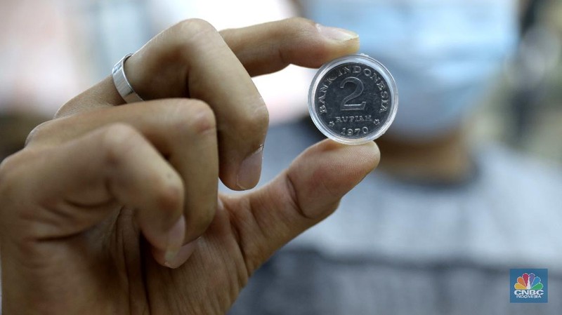 Uang Kuno. (CNBC Indonesia/Muhammad Sabki)