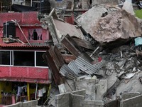 Bencana Meksiko, Puluhan Rumah Ambruk karena Longsor
