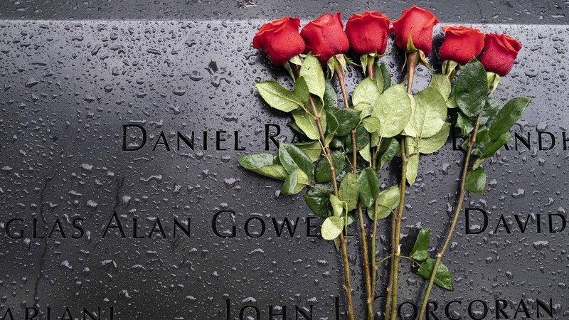 Mengenang tragedi 11 September. (AP/Gene J. Puskar)