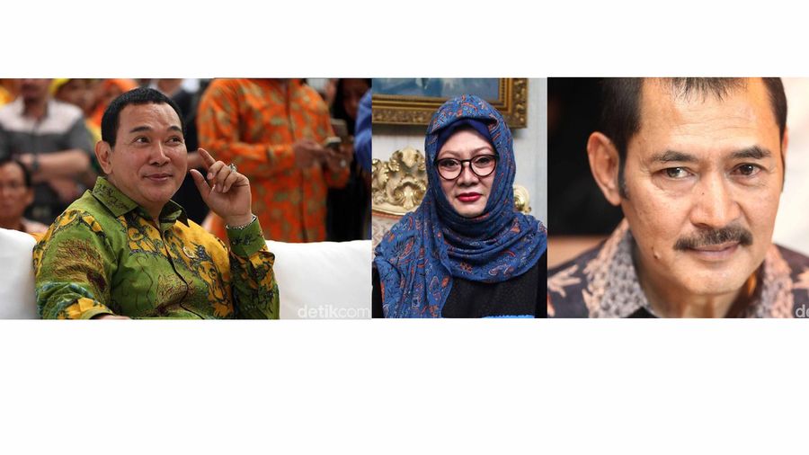 Tutut, Bambang Trihatmodjo dan Tommy Soeharto. Ist