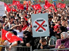 Ribuan Warga Turki Demo Tolak Kebijakan Presiden Erdogan